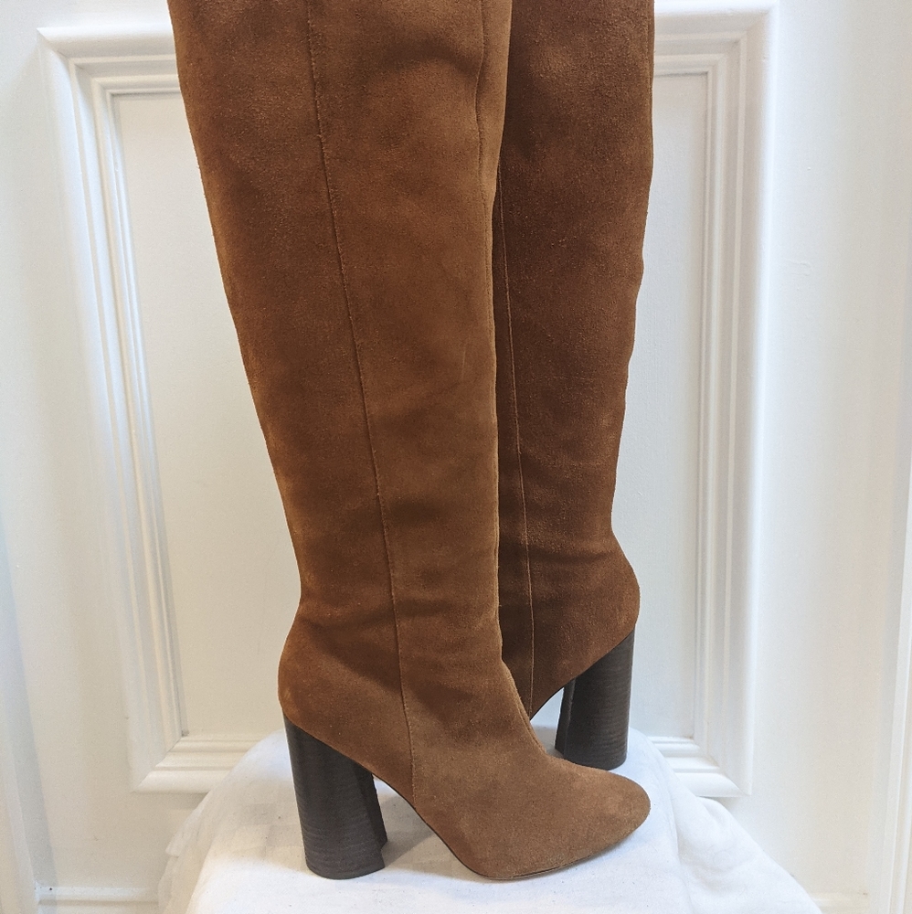 ASOS Brown Heeled Boots